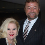 Michele Combs with Senator Heller